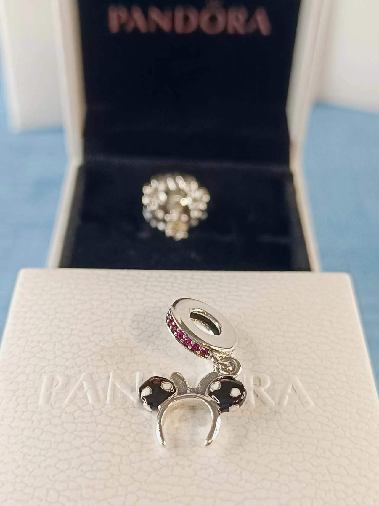 Minnie Headband Sterling Silver Charm