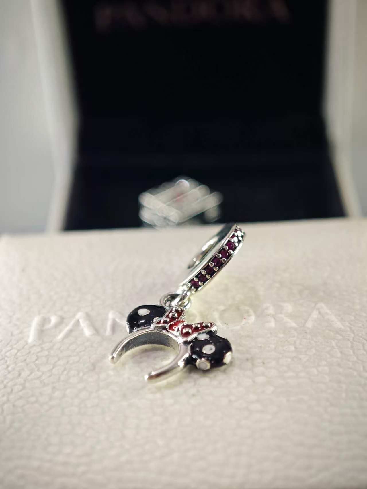 Minnie Headband Sterling Silver Charm