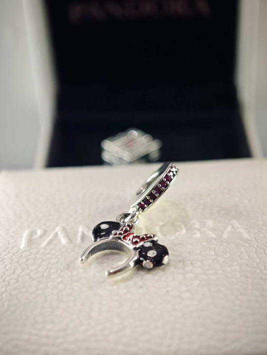 Minnie Headband Sterling Silver Charm