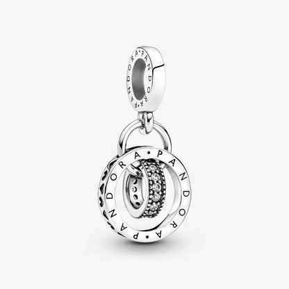 Logo Circles Dangle Charm