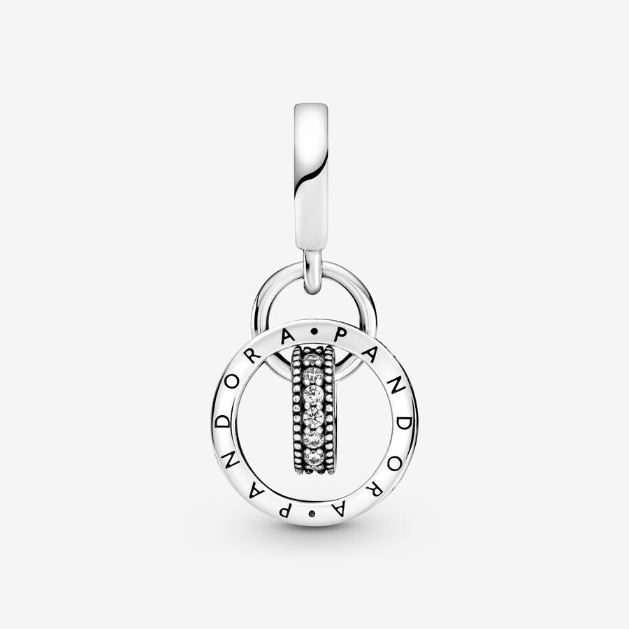 Logo Circles Dangle Charm