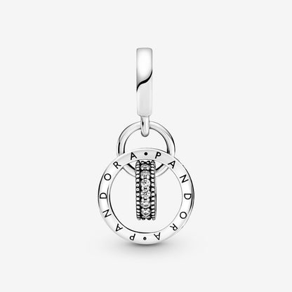 Logo Circles Dangle Charm