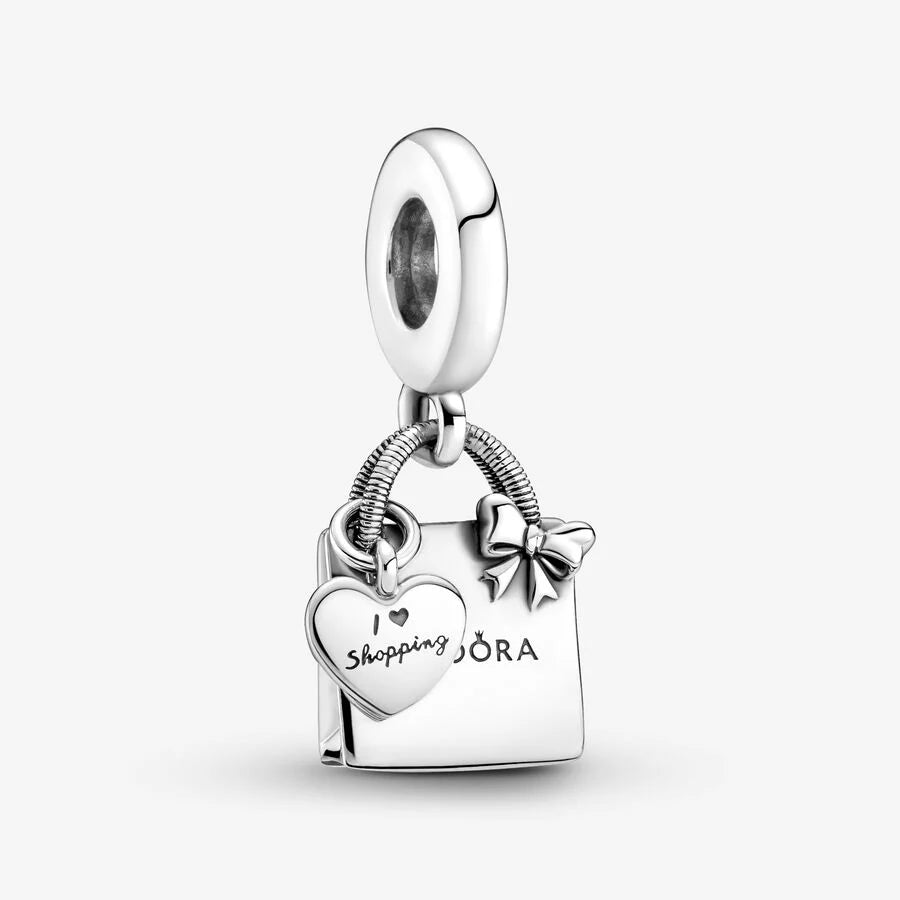 Shopping Bag Dangle Charm