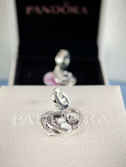 Cats & Hearts Dangle Charm