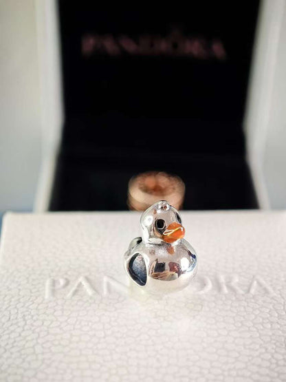 Polished Rubber Duck Charm