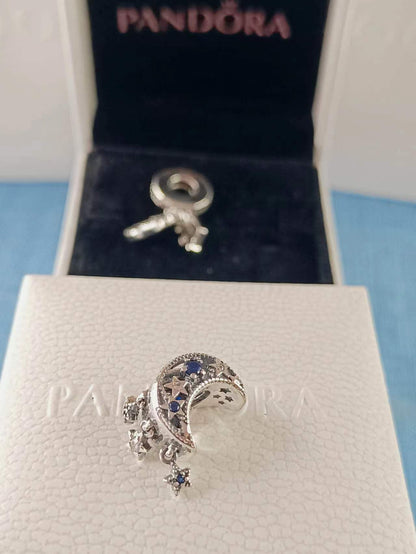 Star and Crescent Moon Charm