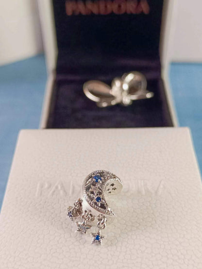 Star and Crescent Moon Charm