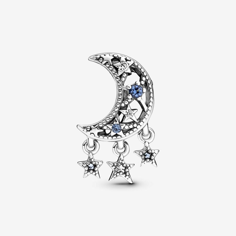 Star and Crescent Moon Charm