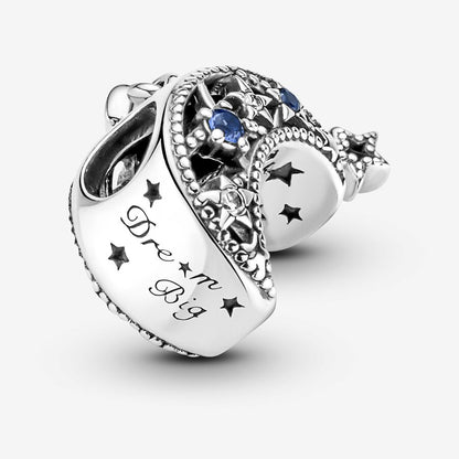 Star and Crescent Moon Charm