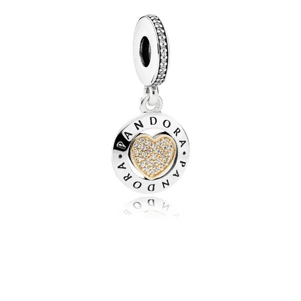 Signature Heart Dangle Charm