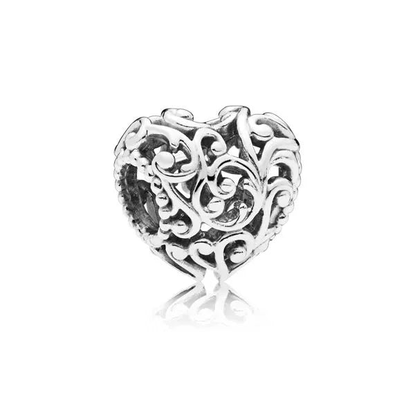 Regal Heart Charm