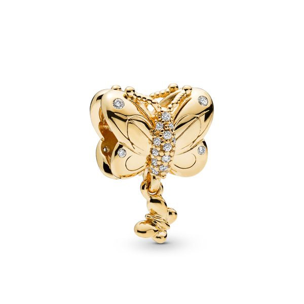Shine Decorative Butterfly Charm with Dangle