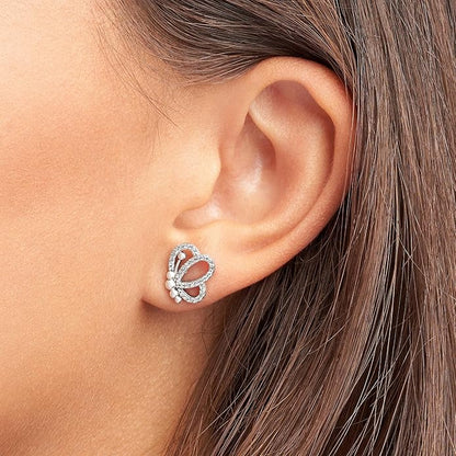 Butterfly Outlines Stud Earrings