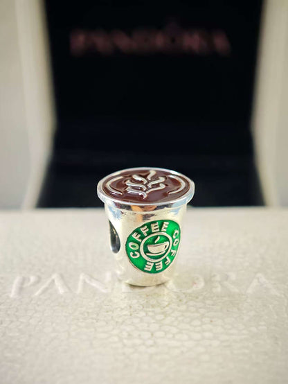 Love Coffee Time Charm