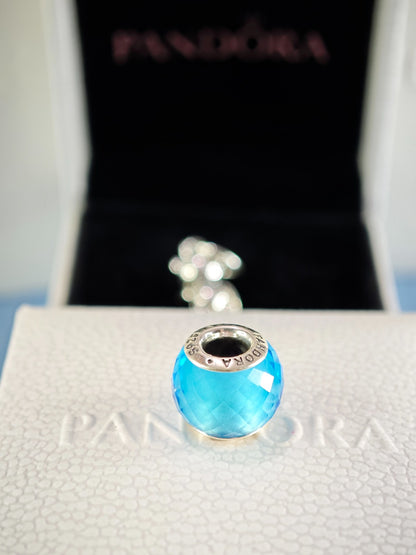Sky-Blue Geometric Facets Charm