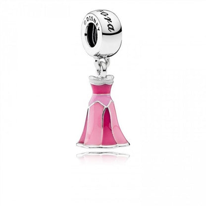 Disney Aurora's Pink Dress Dangle Charm