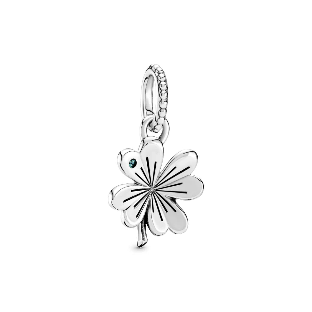 Lucky Four-Leaf Clover Pendant