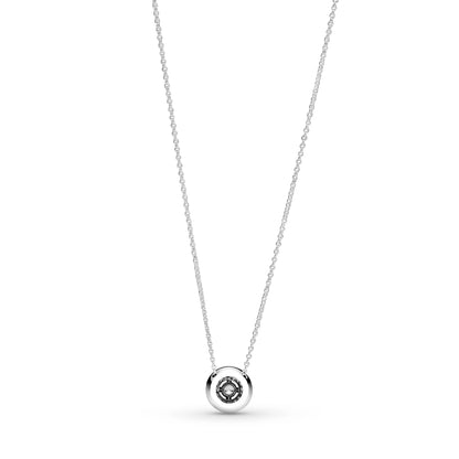 Sparkling Double Halo Necklace