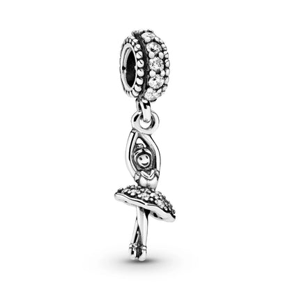 Ballerina Dancer Dangle Charm