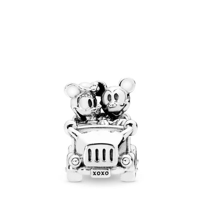 Disney Mickey and Minnie Vintage Car Charm
