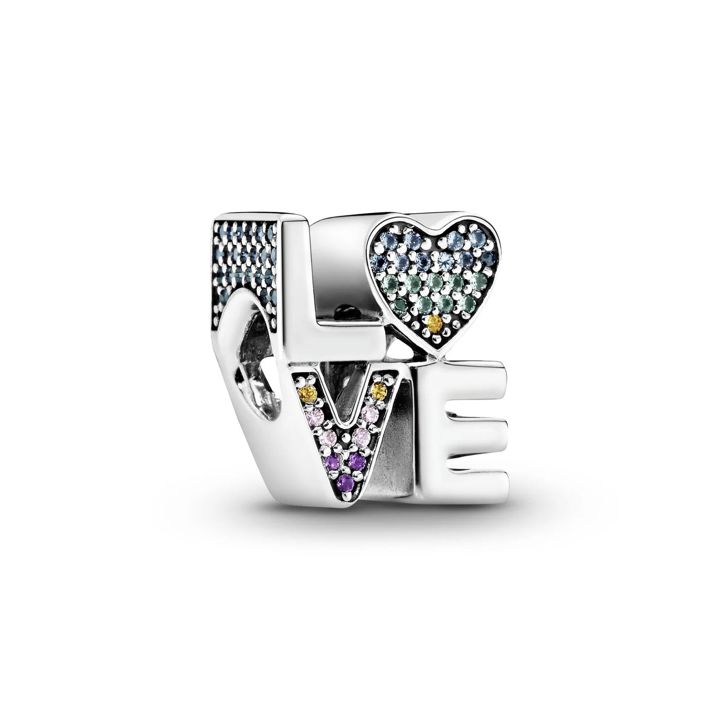 Rainbow LOVE Charm