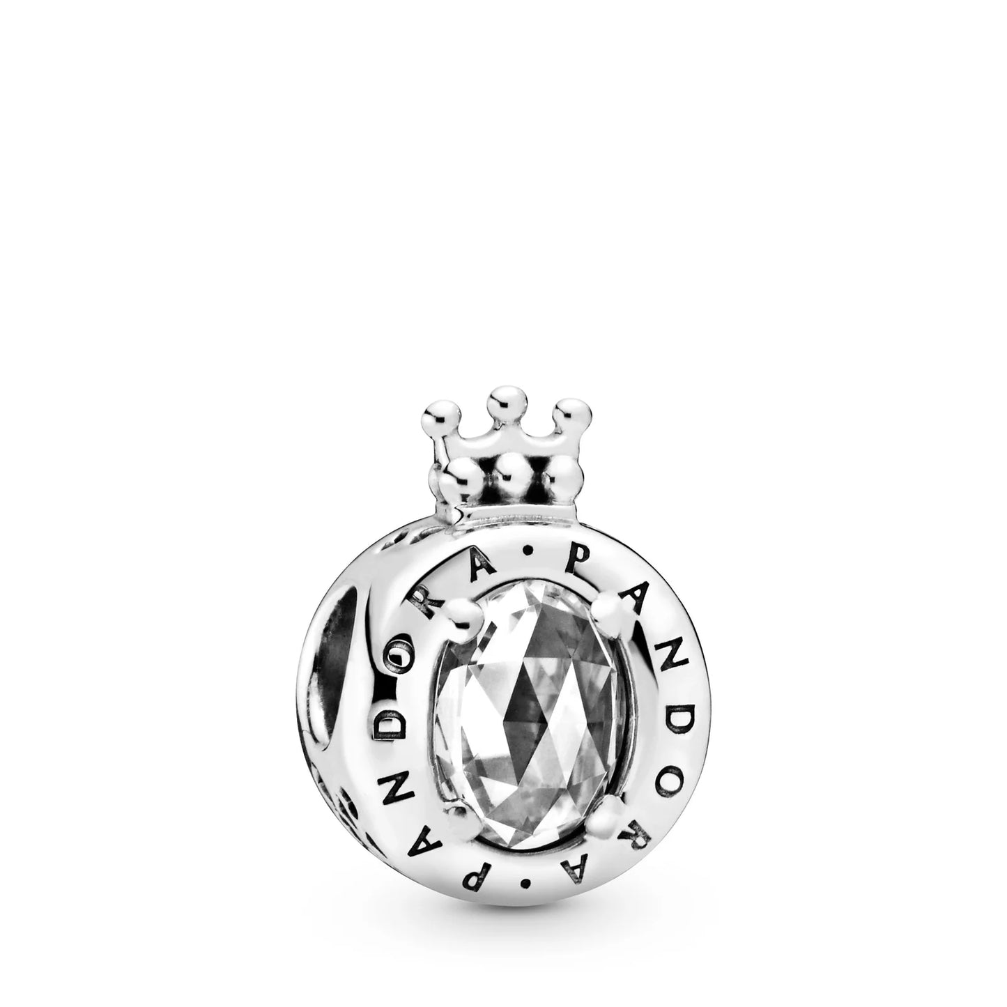 Clear Sparkling Crown O Charm