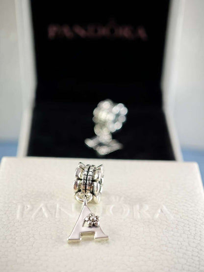 Letter A Dangle Bead