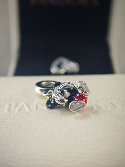 Disney Mickey Mouse covering face Charm