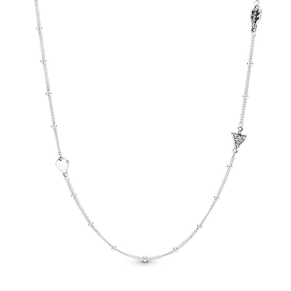 Sparkling Arrow Necklace