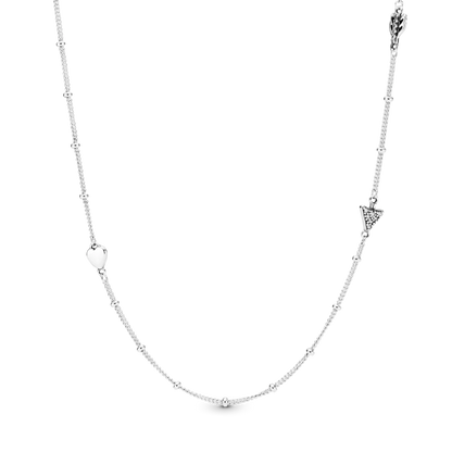Sparkling Arrow Necklace