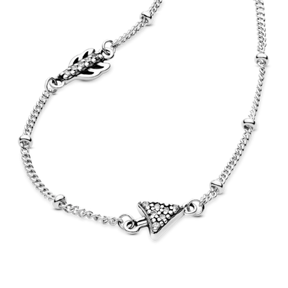 Sparkling Arrow Necklace