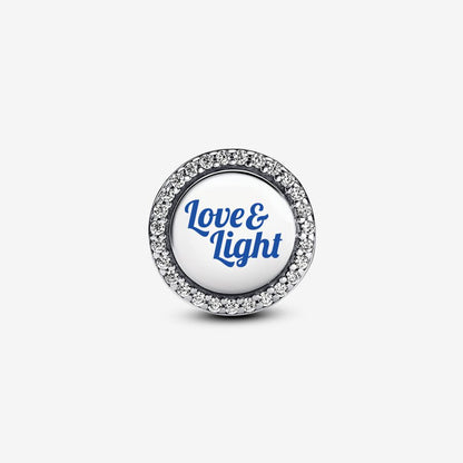 Love and Light Menorah Charm
