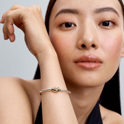 Snake Clasp & Chain Bracelet