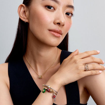 Snake Clasp & Chain Bracelet