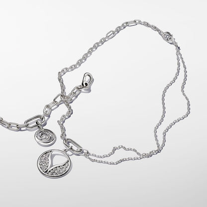 ME Wings Oversized Medallion Charm