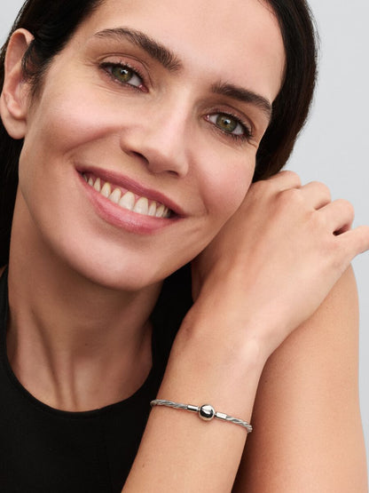 Round Clasp Twisted Snake Chain