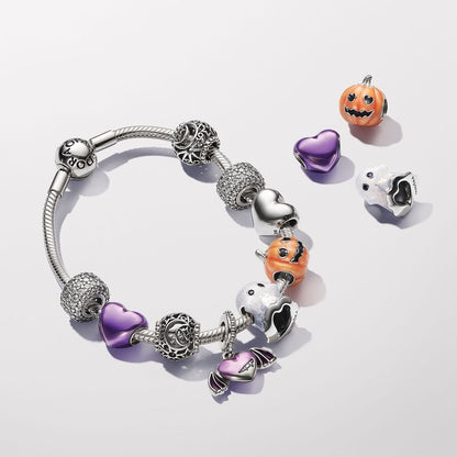 Glow-in-the-dark Boo Ghost Charm