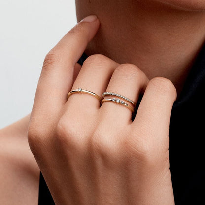Era Lab-grown Diamond Single Stone Ring Gold