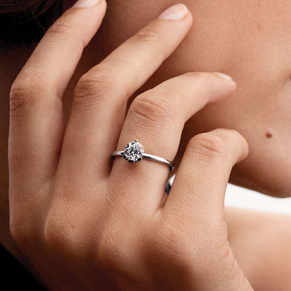 Nova Lab-grown Diamond Ring White Silver