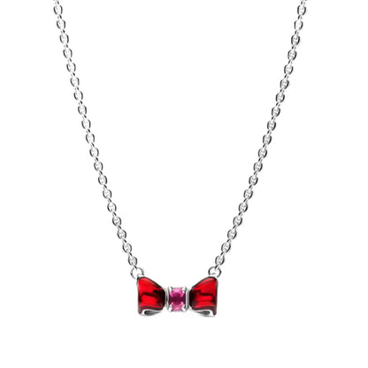 Red Bow Necklace