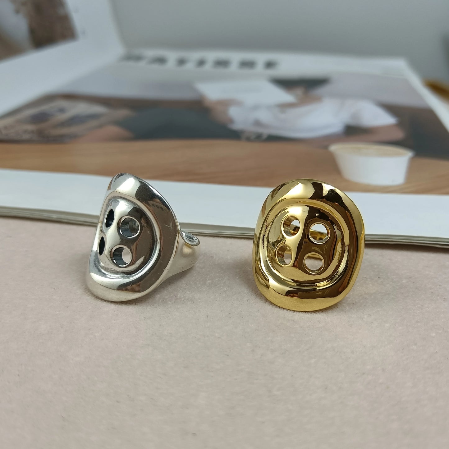 Signet Ring Gold Plated