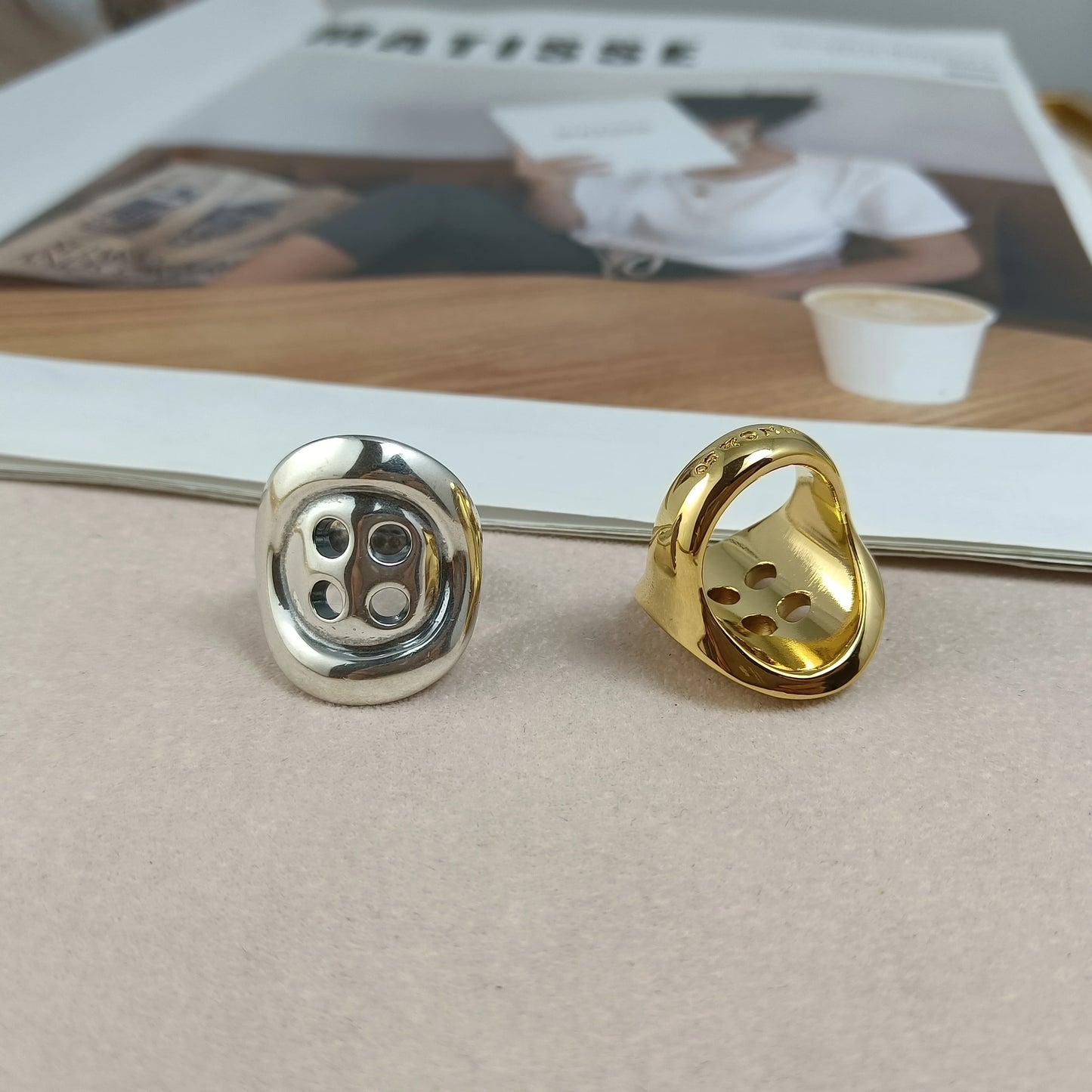 Signet Ring Gold Plated