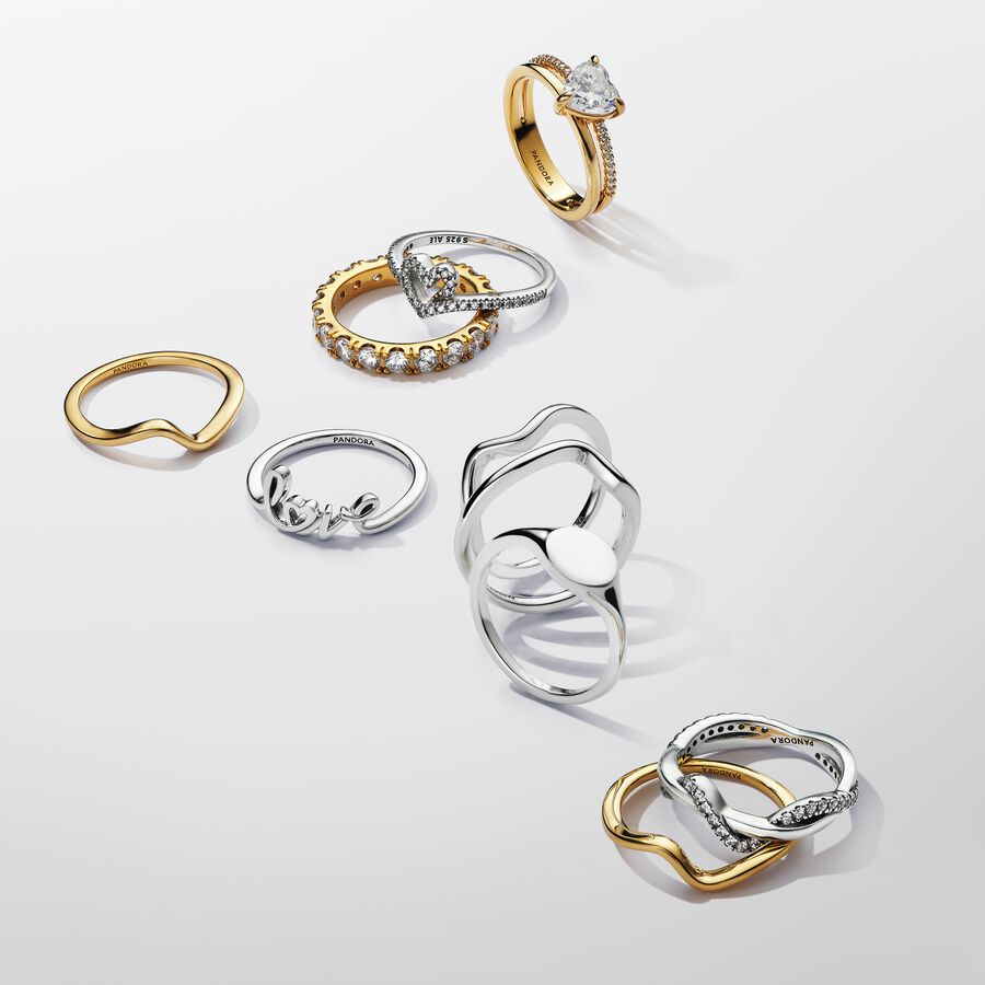 Polished Wave Ring