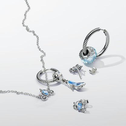 Disney Cinderella Murano Glass Charm