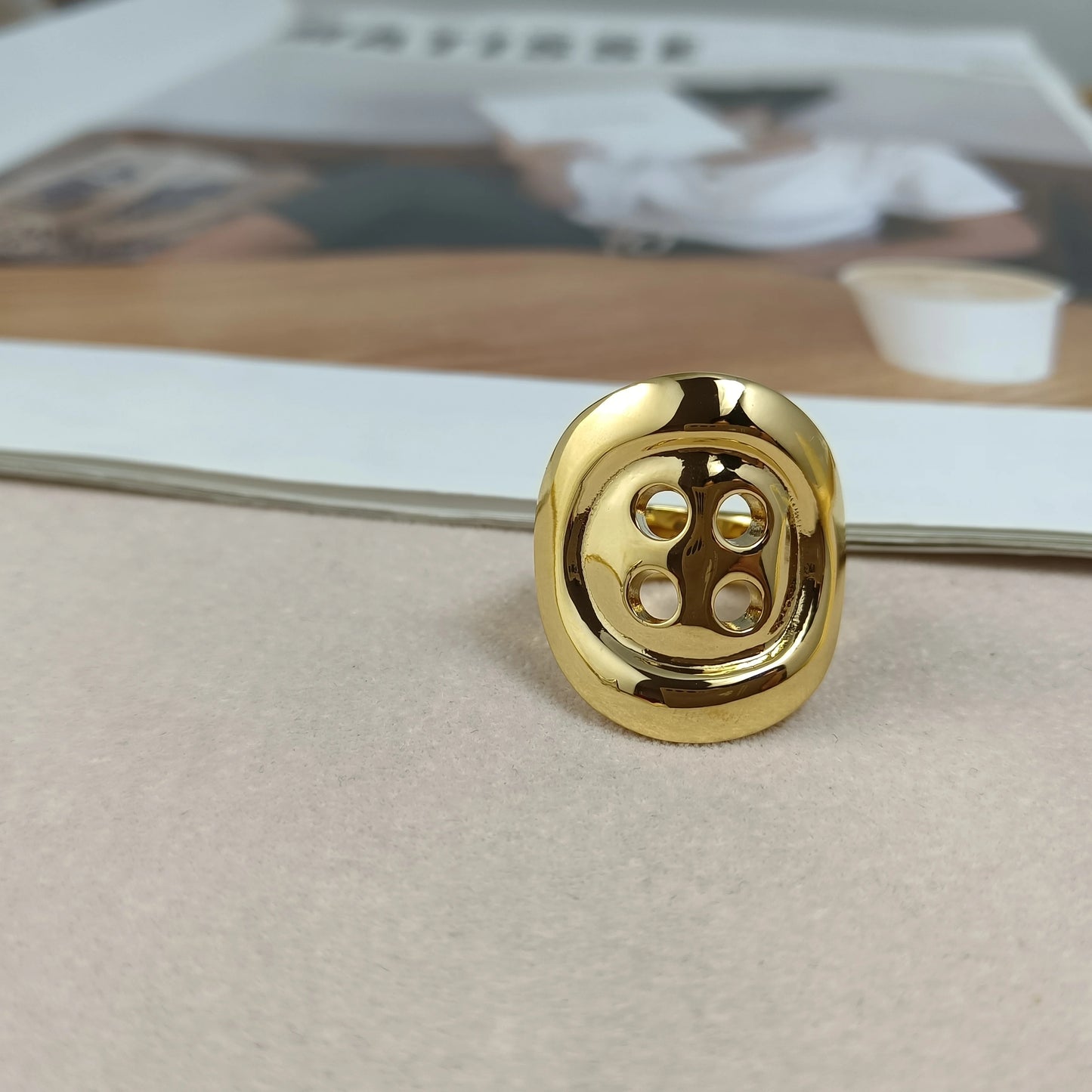 Signet Ring Gold Plated
