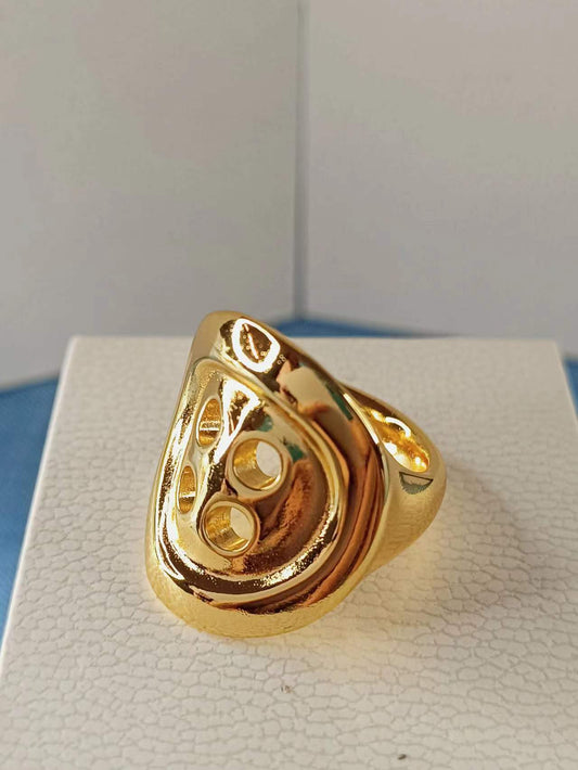 Signet Ring Gold Plated