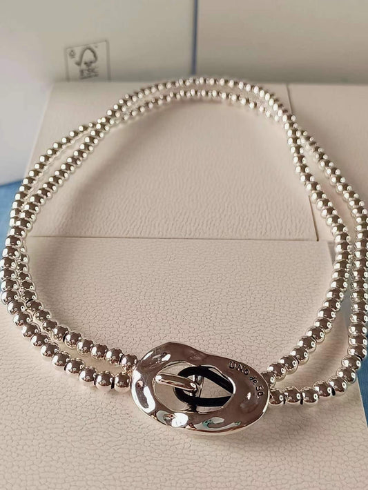 Boluda Necklace 38CM+6CM