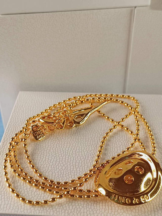 Gold-plated adjustable Necklace 70CM
