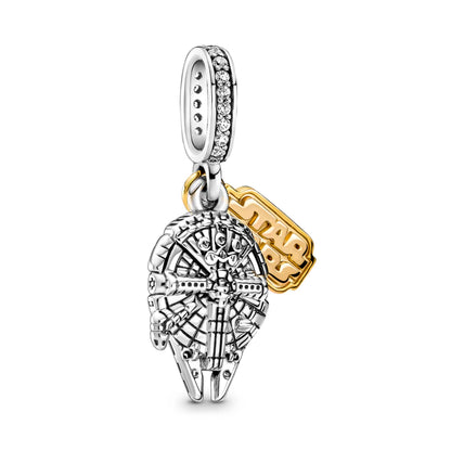 Star Wars Millennium Falcon Never Tell Me the Odds Dangle Charm