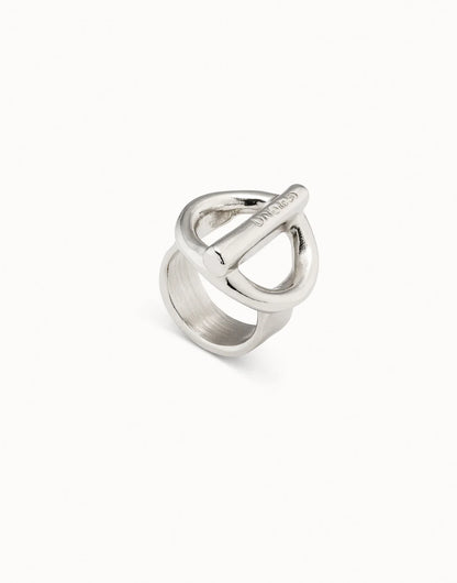 ON/OFF Ring Silver plated